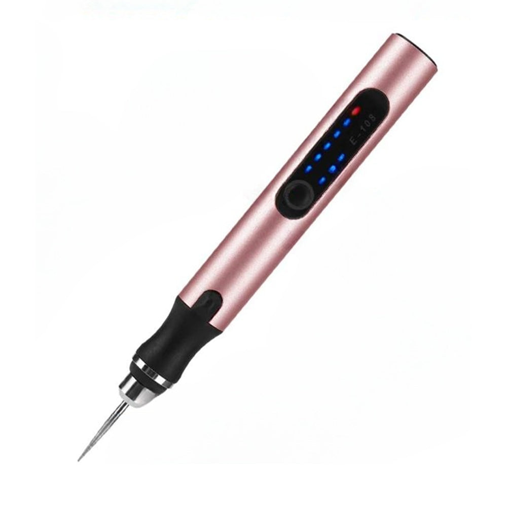 Norvo | Elektrisk profesjonell gravering penn for smykker glass tre stein metall - USB oppladbar