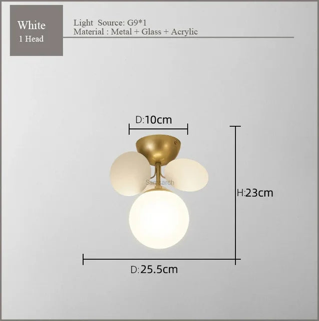 LuxeLineage - Moderne krone lysekrone for taket