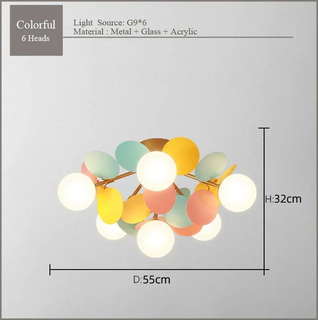 LuxeLineage - Moderne krone lysekrone for taket