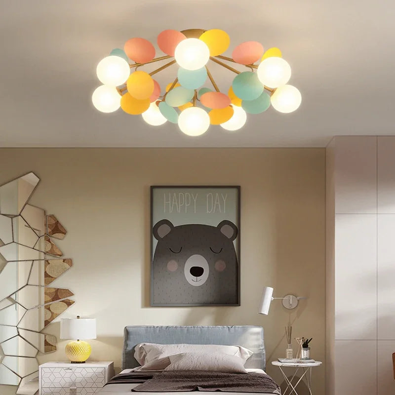 LuxeLineage - Moderne krone lysekrone for taket