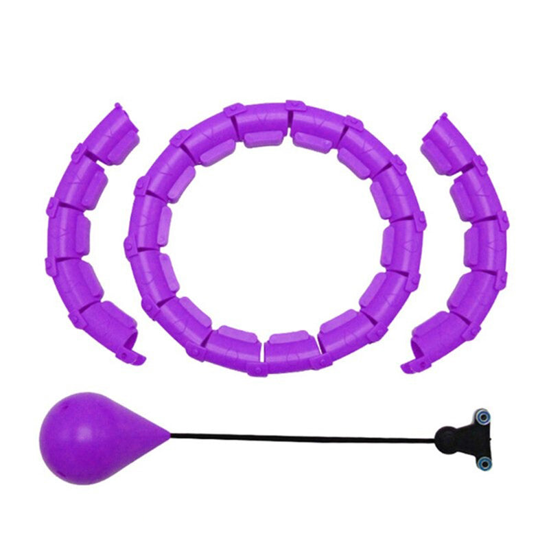 Norvo | Seksjon Justerbar Abdominal Vektet Hula Hoop - Tilgjengelig i 2 Farger