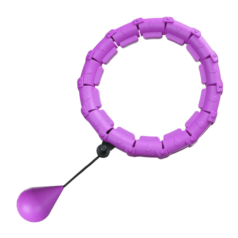Norvo | Seksjon Justerbar Abdominal Vektet Hula Hoop - Tilgjengelig i 2 Farger