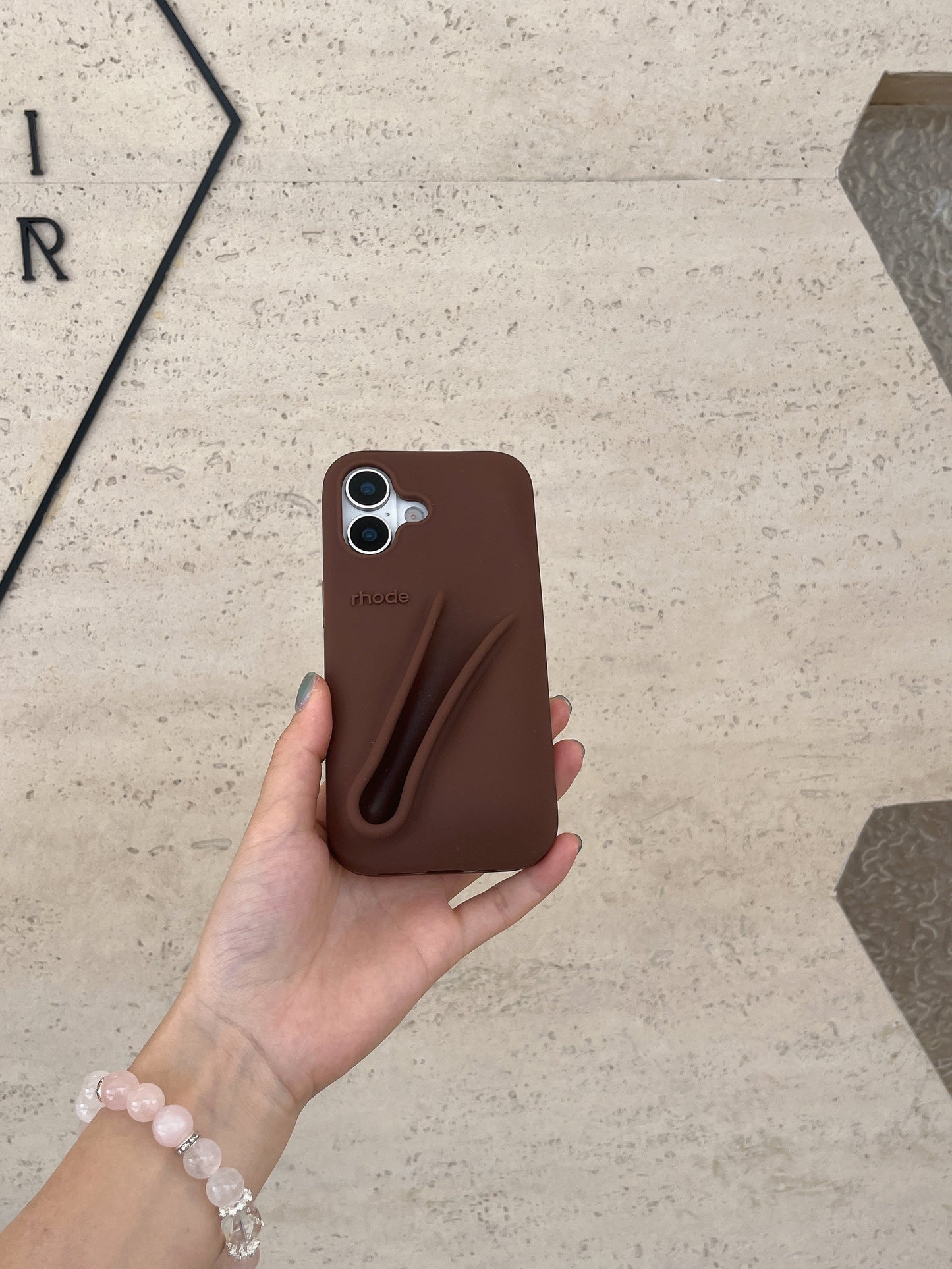 Norvo | 3D Silikon Leppestift Telefondeksel for iPhone