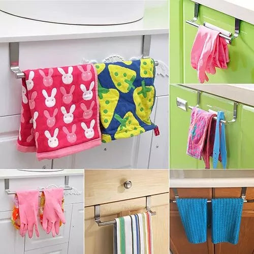 Rustfritt Stål Håndkle Stang Holder