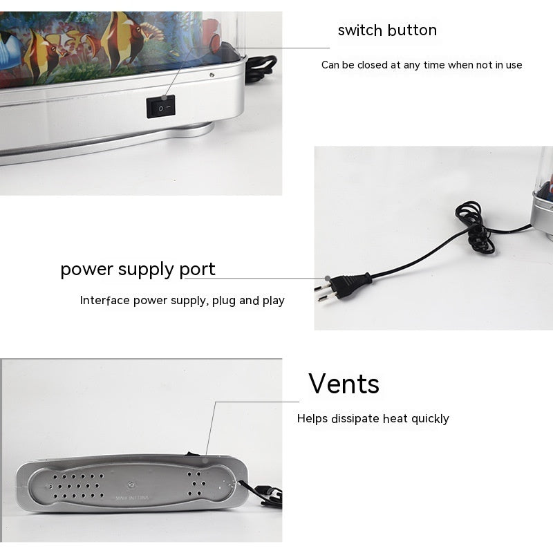 Norvo Fish Lampe for Hjemmedekor