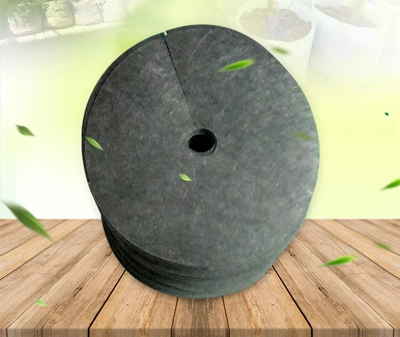 Norvo | Weed fleece tree disk – Pustende rotbeskyttelsesmatte for hage og planter