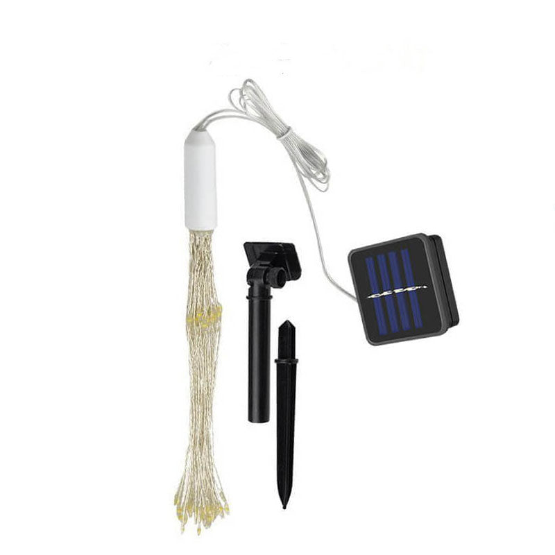 Norvo | Fyrverkeri Lys Dandelion Kobbertråd 120/200 Lys Batteri USB Solenergi LED Dekorative Lys
