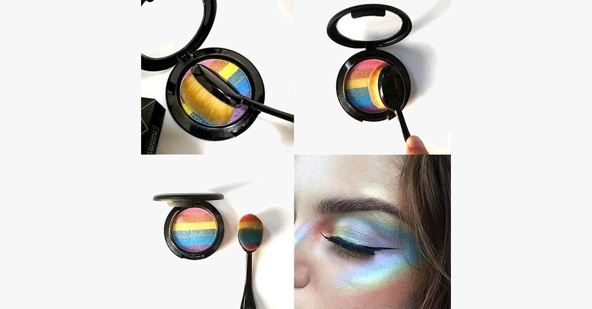 Norvo | Rainbow Prism Highlighter – Bli fargerik med fargene av regnbuen