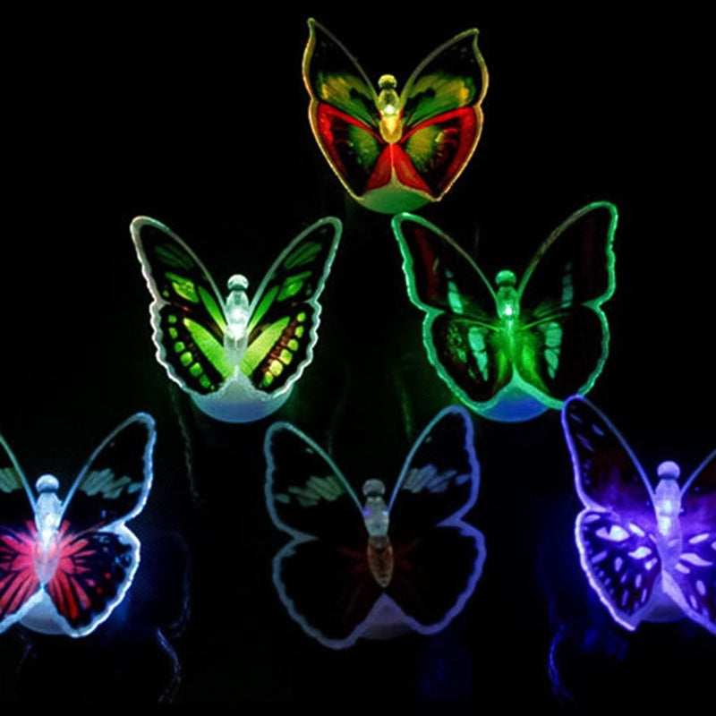 Norvo | 3D LED Sommerfugl Dekorasjon Nattlys