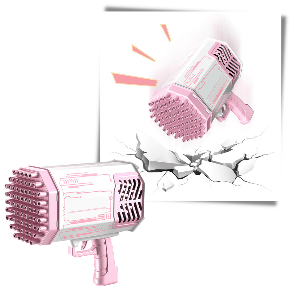 Bazooka bobleblåser med 69 hull