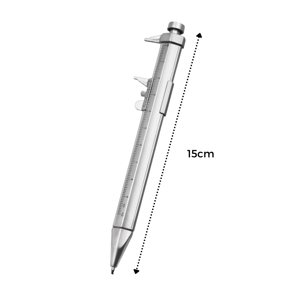 Multifunksjonell Verner Caliper Kulepenn
