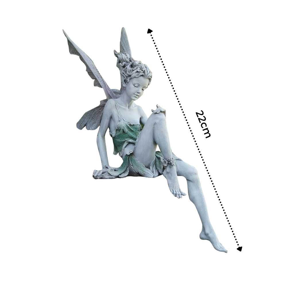 Fe-statue hageornament