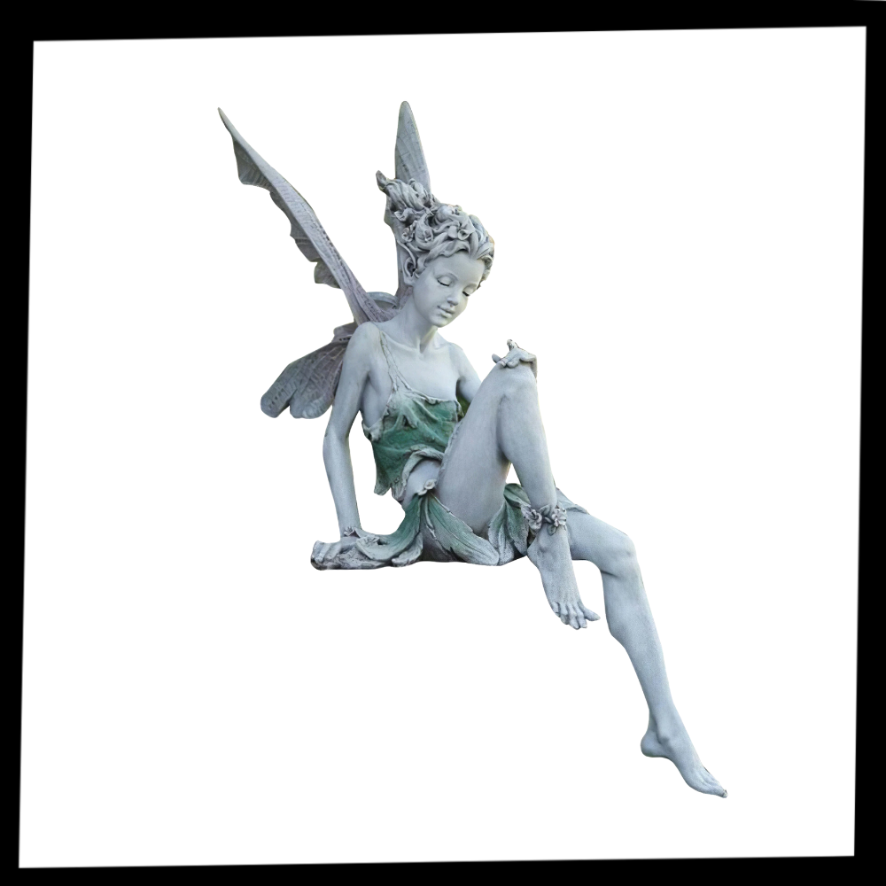 Fe-statue hageornament