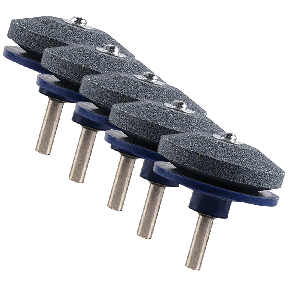 Roterende gressklipper kniv slipersett