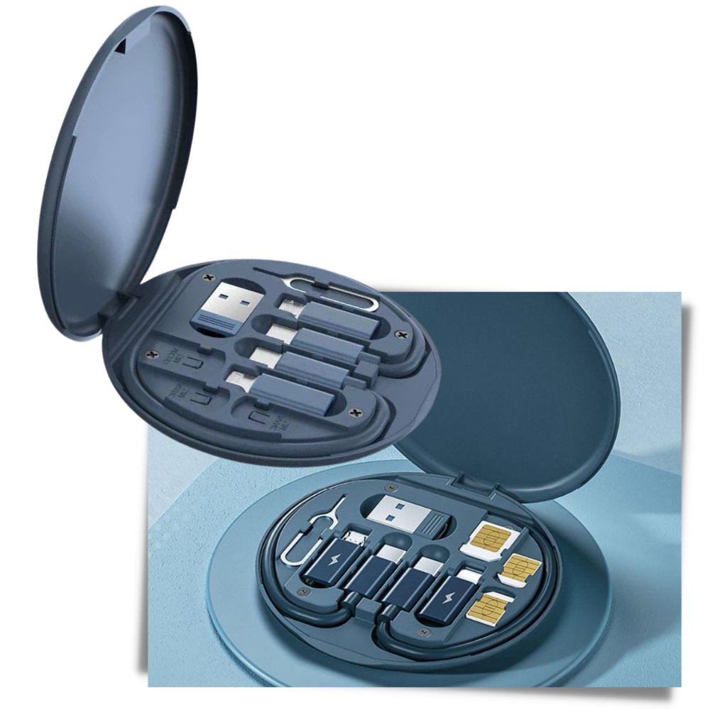 Multifunksjonell oppbevaringsboks for gadgets