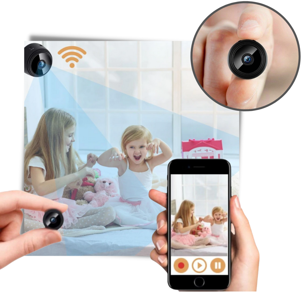 Trådløst mini overvåkingskamera