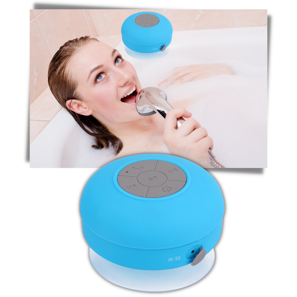 Mini vanntett Bluetooth-høyttaler