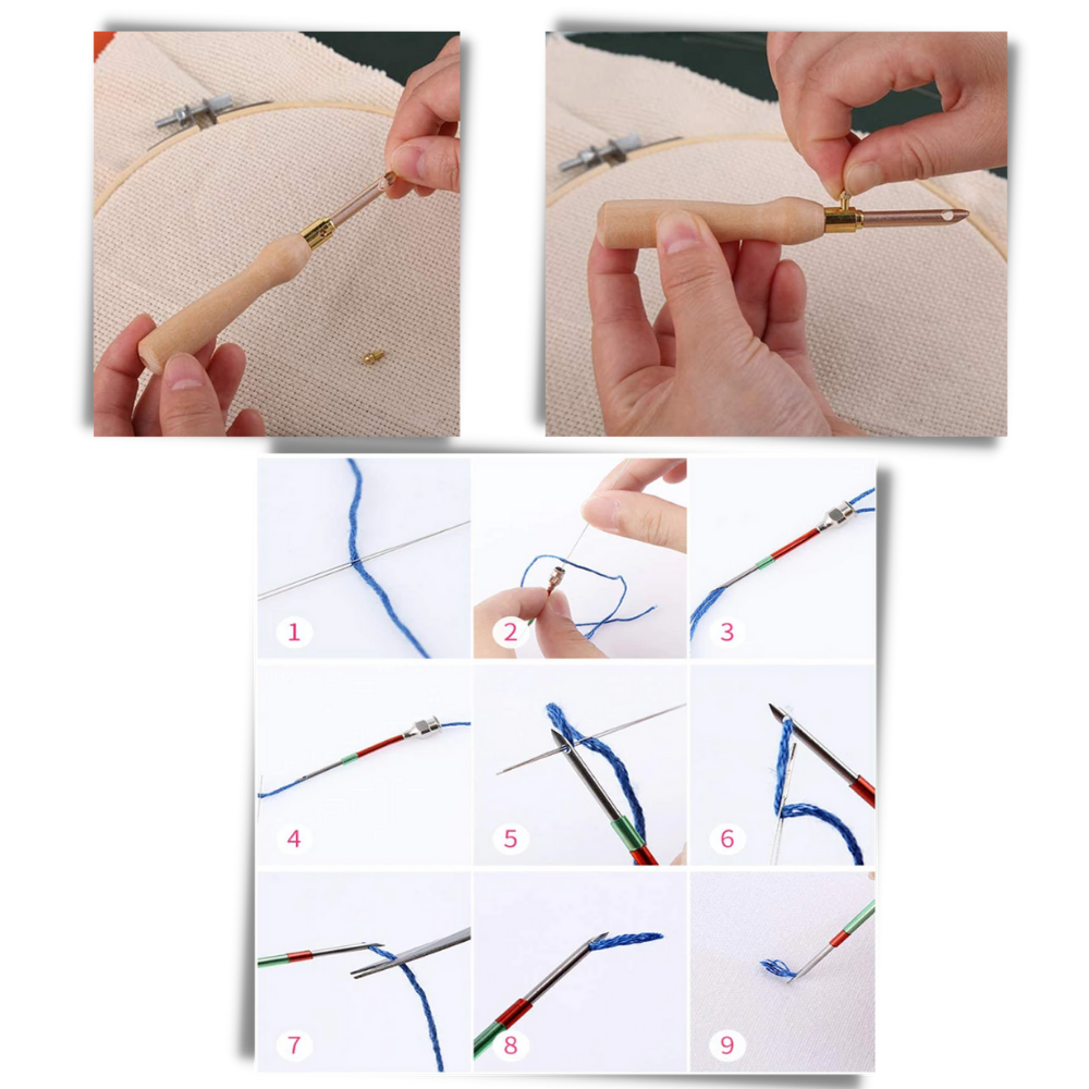 Punch Needle broderiverktøy