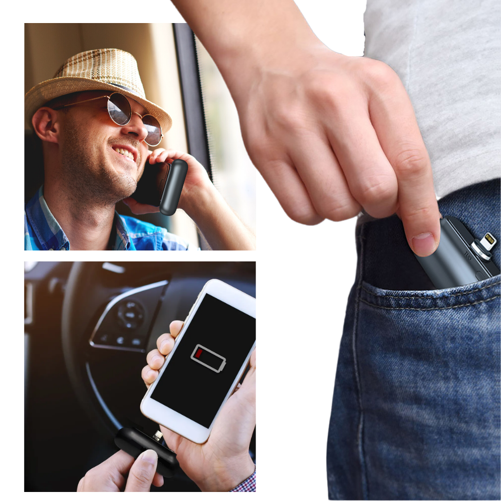 Lommelader til telefonen