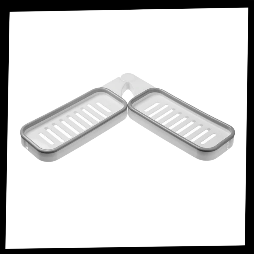 Veggstativ for badet