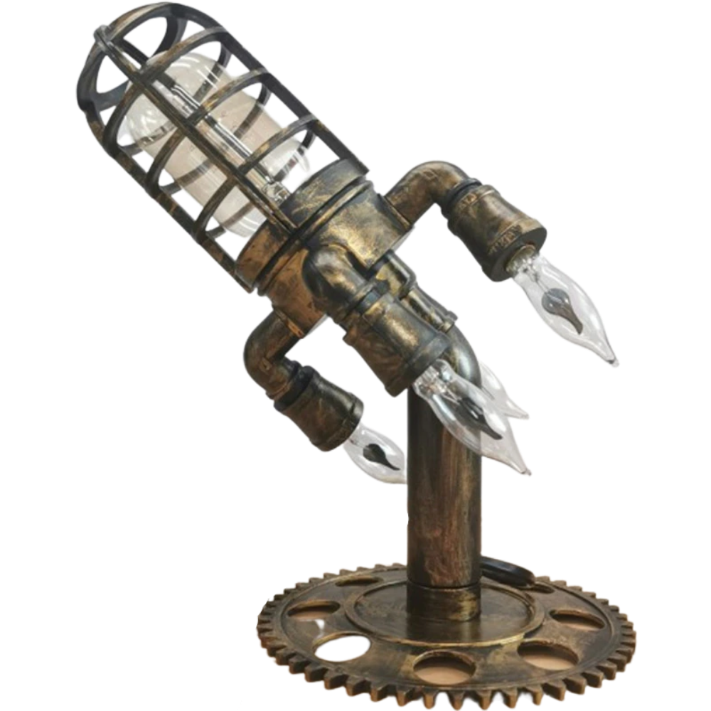 Rakettformet LED-lampe