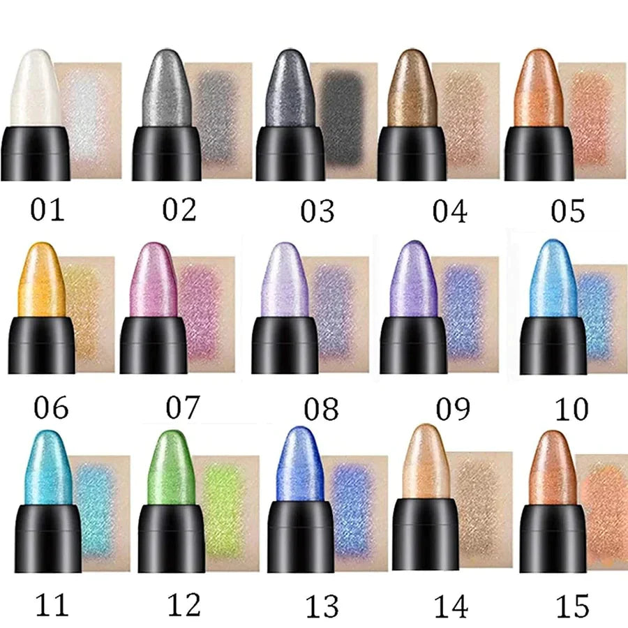 Norvo | 15 Farge Highlighter Øyeskygge Stick