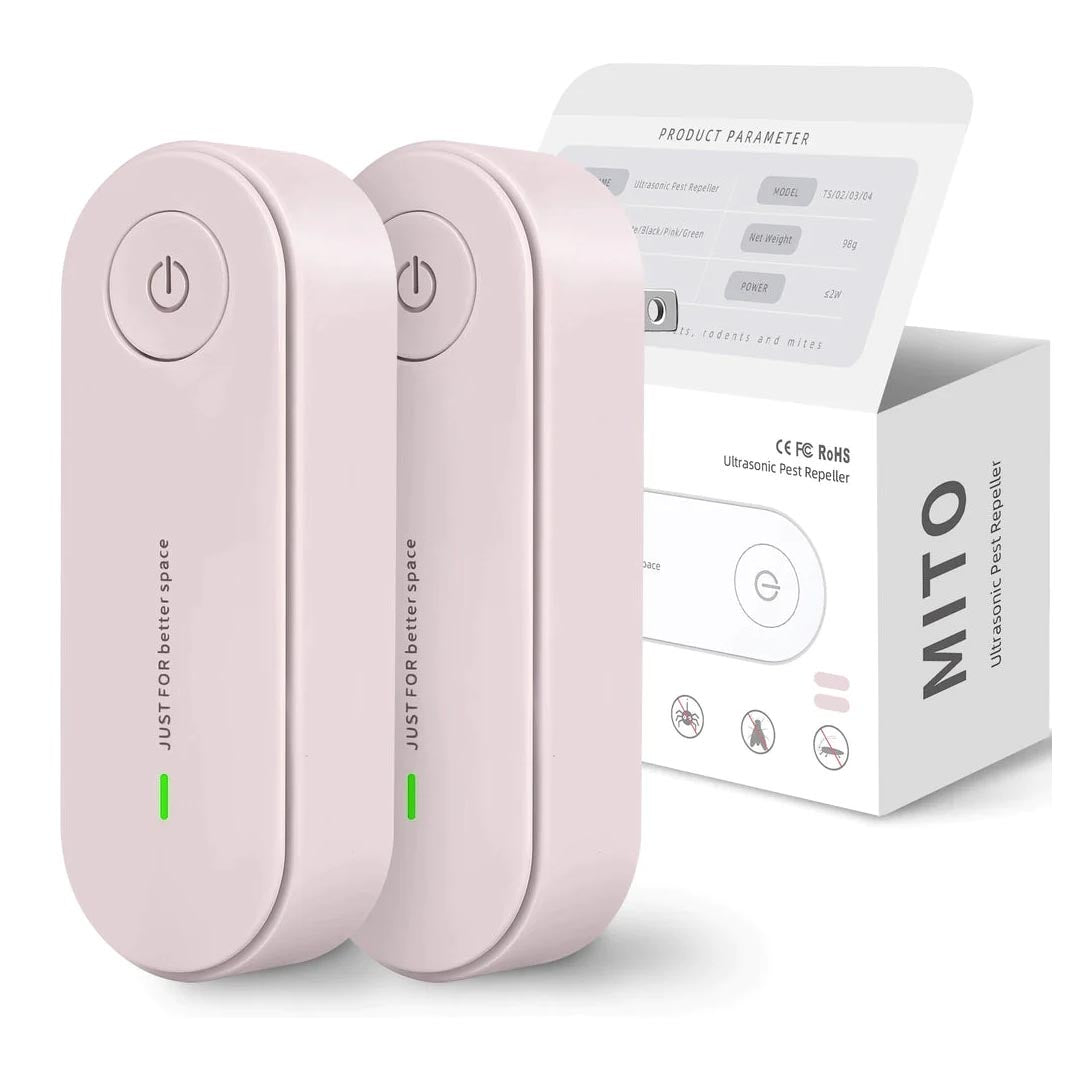 Norvo | Pakke med 2 Ultralyd Insektavvisende Plugg-in Myggavvisende