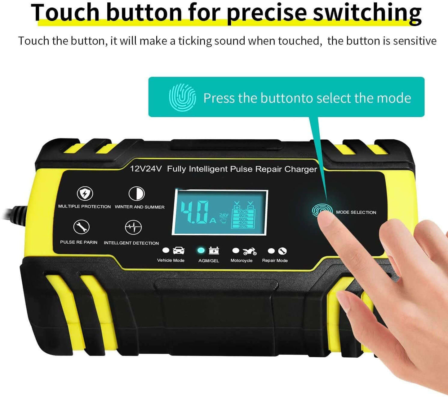 Norvo | Batterilader Automatisk Batterilader