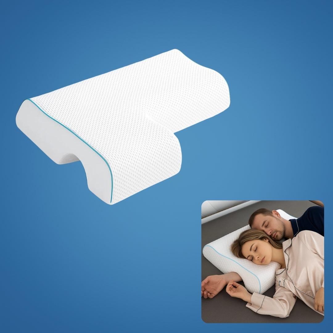 Arm‑Hull Komfort – Ortopedisk Nakke Støtte – Smertelindring – Dypere, Hvilefull Søvn Norvo