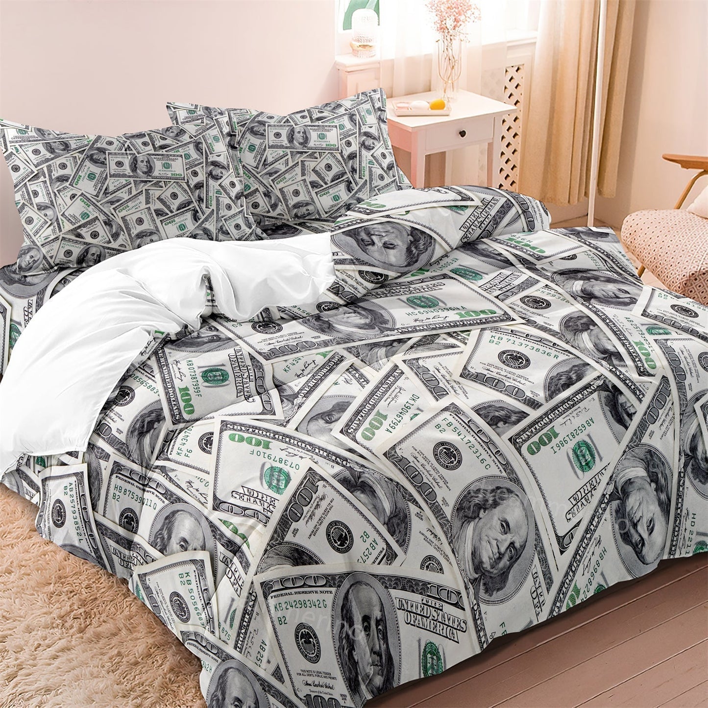 Norvo | RichRush - Gold Dollar Sengesett for Barn