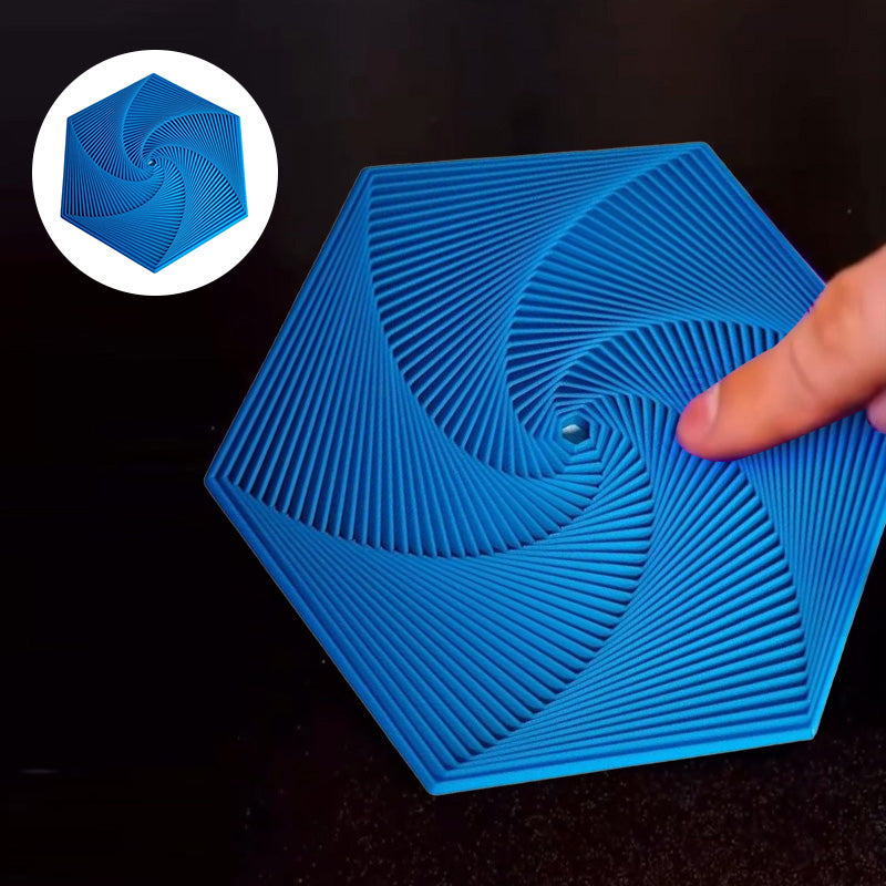 Norvo | 3D-trykt Fractal Fidget Hexagon
