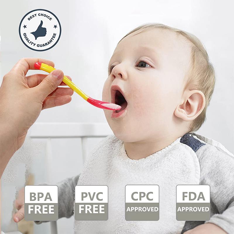 Norvo | Silikon varmesensitive skjeer for babyer