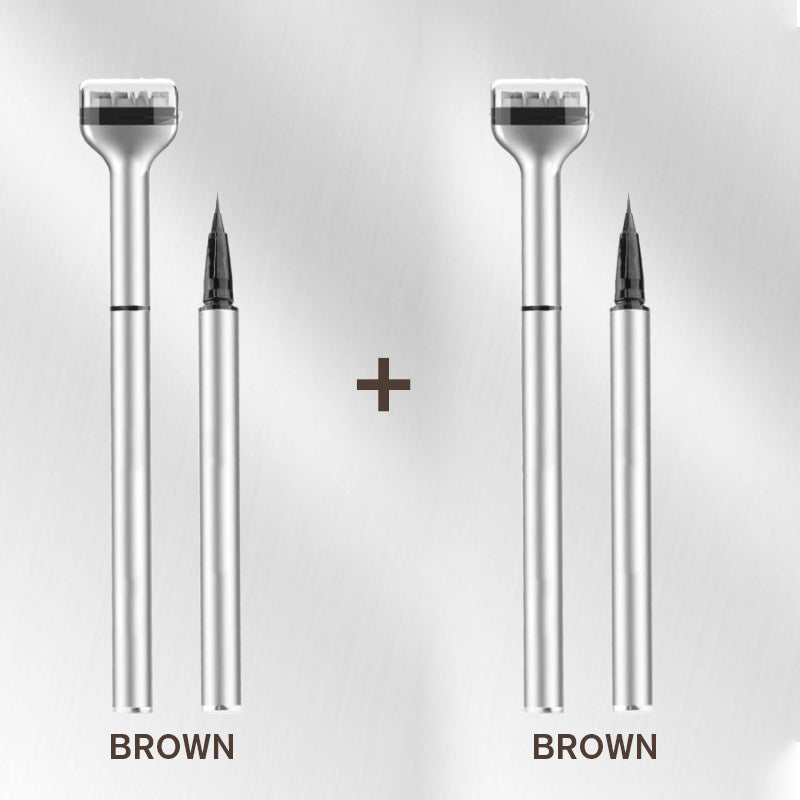 Norvo | 2-i-1 Eyeliner & Nedre Vippestempel Sett