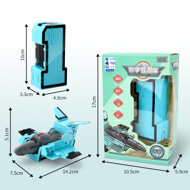 Norvo | Toy Deformation Number Transformer for Kids