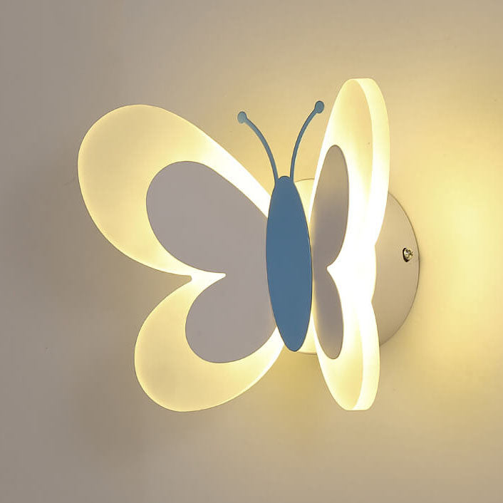 Norvo | LuminoArt – Vegglampe LED kreativ formet som en sommerfugl med 1 lys i akryl