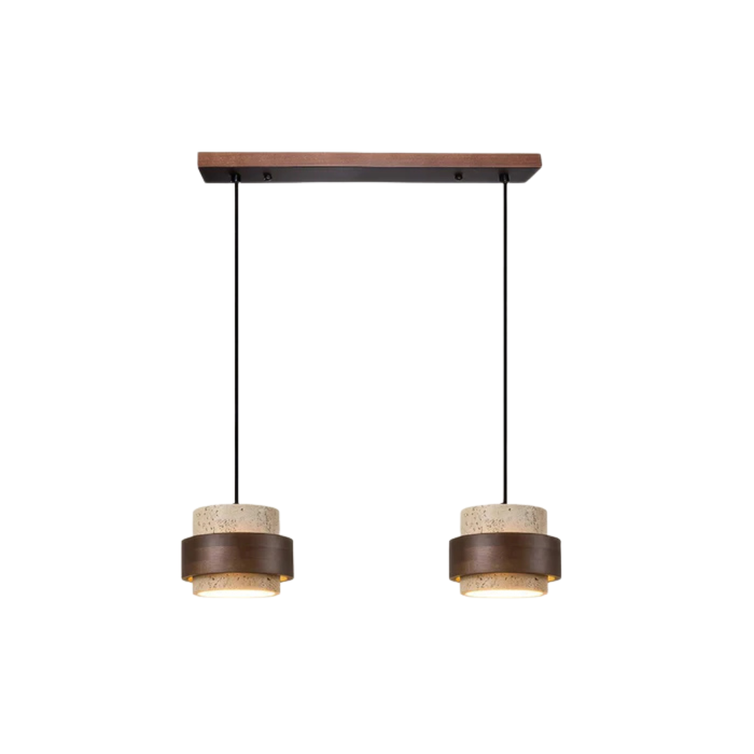 Norvo | Elegant Wabi Sabi Stil Henge Lampe for Moderne Interiører