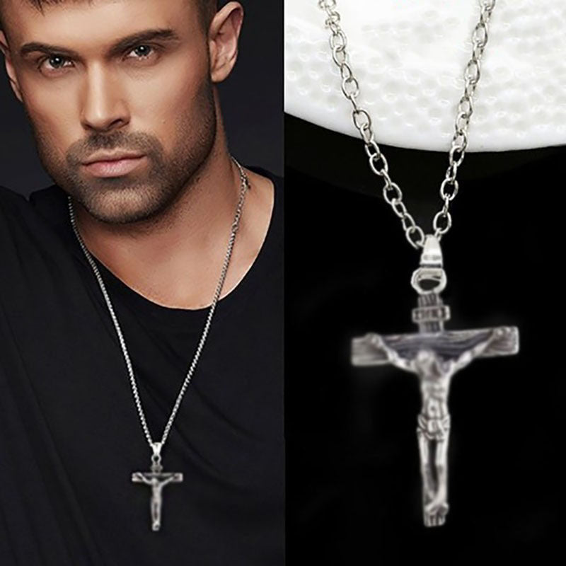 Norvo | Titanium Steel Cross Pendant Necklace