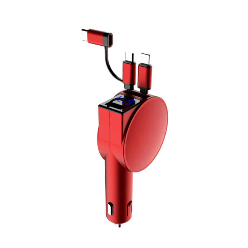 Norvo | 3-i-1 utskiftbar hurtiglader biladapter