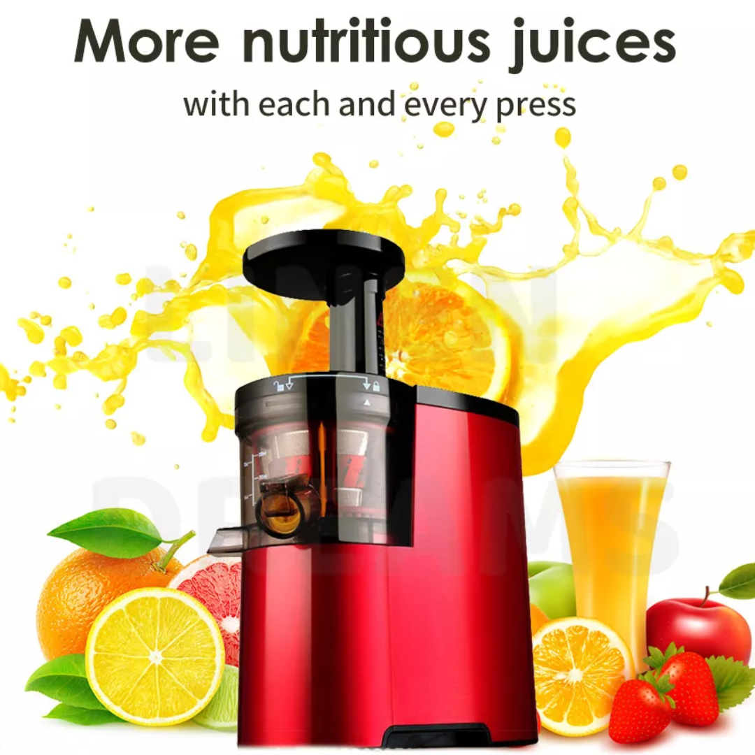 Norvo | Kaldpresset Slow Juicer – Nyt glatt, fiberfri fersk juice