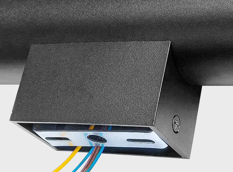 Norvo | Enkel Aluminium Sylinderformet 2-Lykt Vegglampe