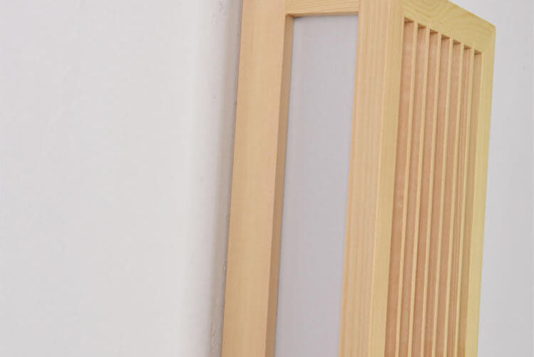 Norvo | ShizuLight | Japansk Tre LED Vegglampe – Minimalistisk Zen-Inspirert Belysning