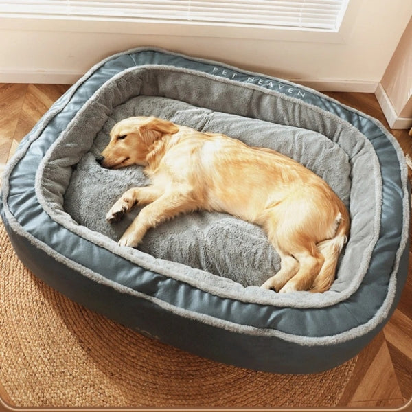 Norvo | Ortopedisk hundeseng: Minne skum senger for store hunder | Perfekt for leddgikt lindring