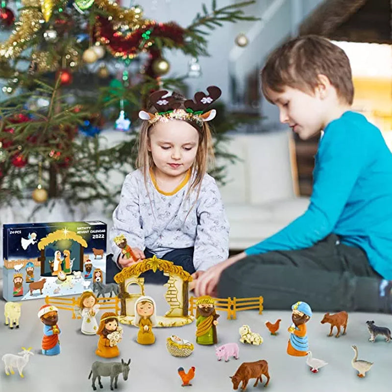 Norvo | 24 Dager med Jul Nativity Set