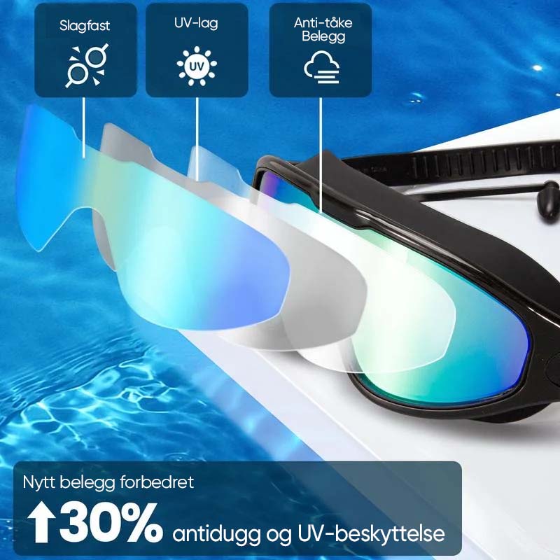 Norvo | View Anti Fog Svømmebriller