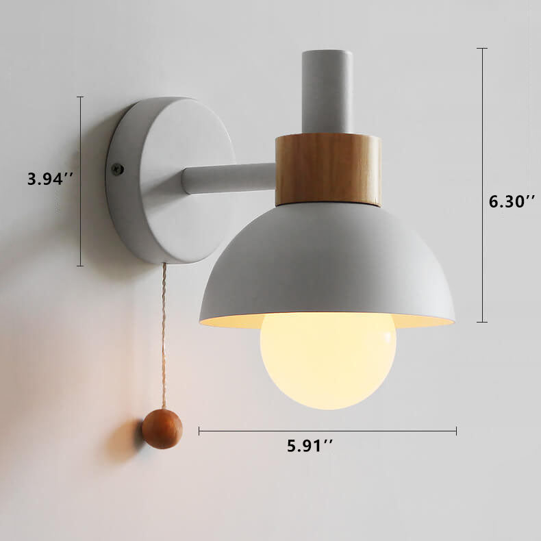 Norvo | Nordic Macaron Globe 1-Lys Vegglampe