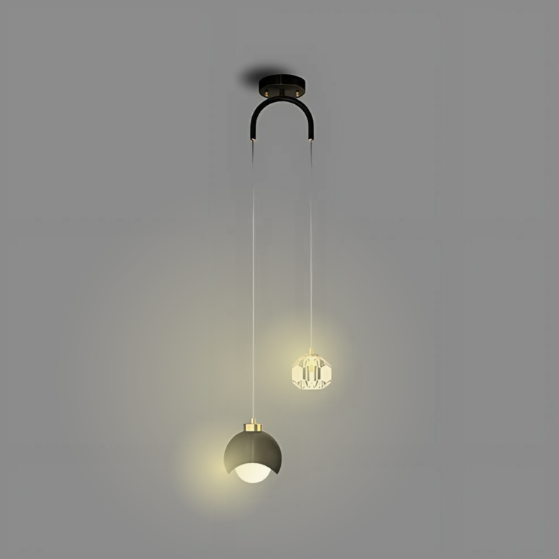Norvo | Moderne LED Pendellampe for Stylisk Stemning i Soverom og Spisestue