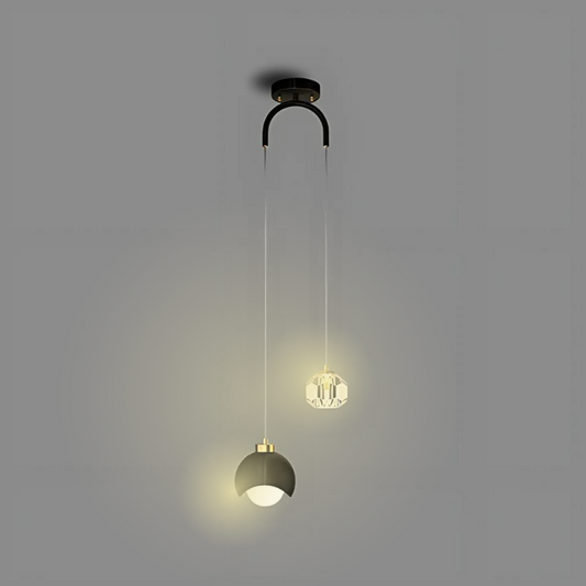 Norvo | Moderne LED Pendellampe for Stylisk Stemning i Soverom og Spisestue