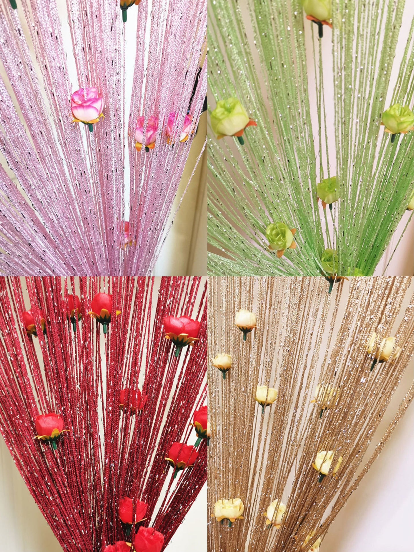 Norvo | Rose Thread Dørgardin