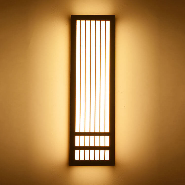 Norvo | ShizuLight | Japansk Tre LED Vegglampe – Minimalistisk Zen-Inspirert Belysning