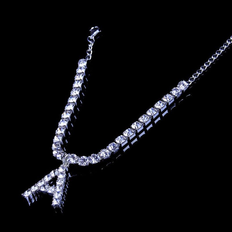 Norvo | Rhinestone Buchstav Ankelbånd